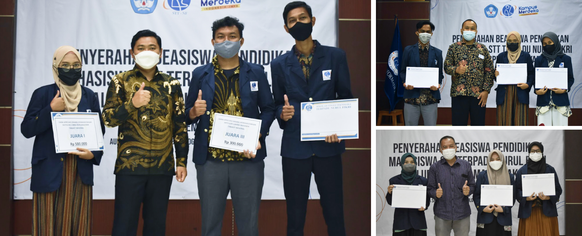Mahasiswa Berprestasi dan Kuliah Umum Teknologi Digital Peluang, Tantangan dan Ikhtiar Membersamainya.