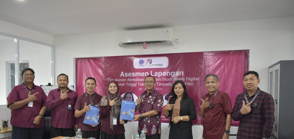 Asesmen Lapangan Program Studi Bisnis Digital STT Terpadu Nurul Fikri Berlangsung Selama Dua Hari