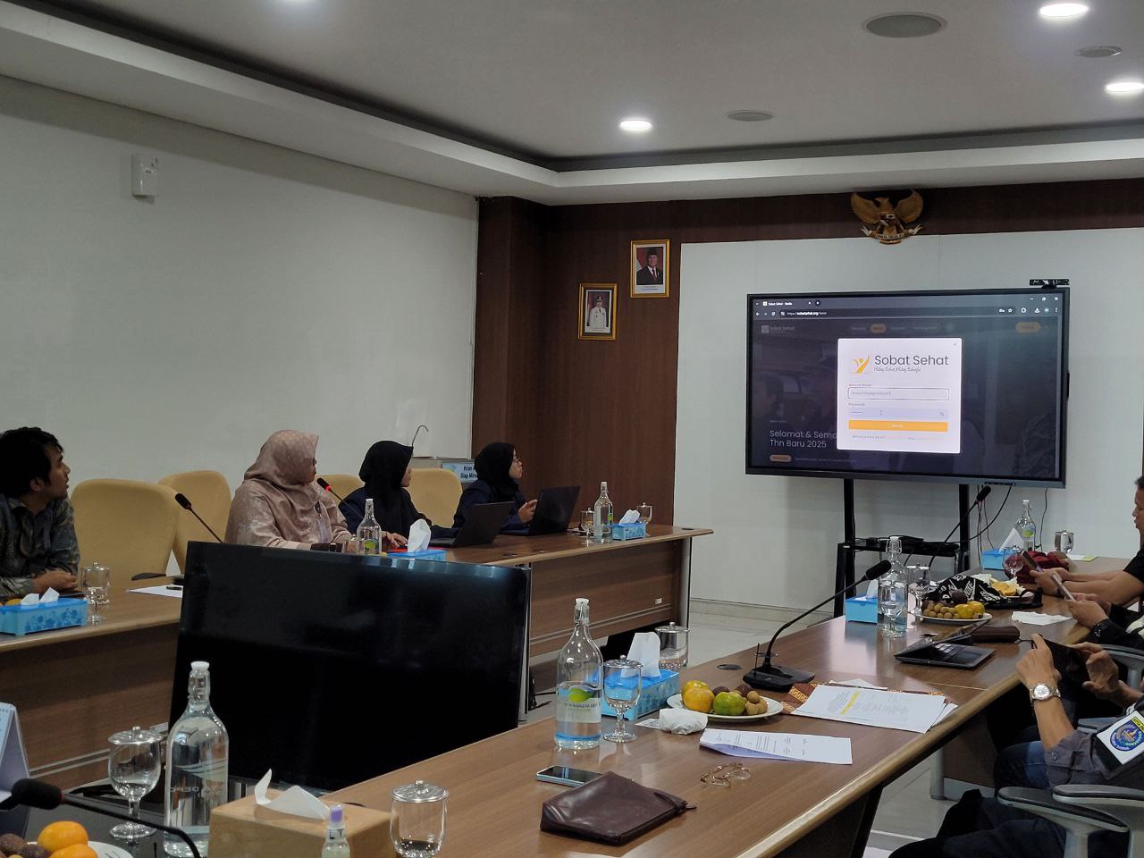 Presentasi Sahabat Sehat bersama KOMRI Depok