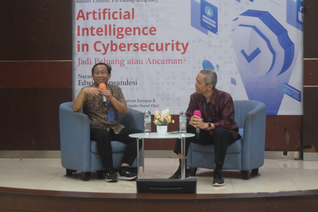 Kuliah Umum STT Terpadu Nurul Fikri Membawakan Tema : Artificial Intelligence in Cybersecurity