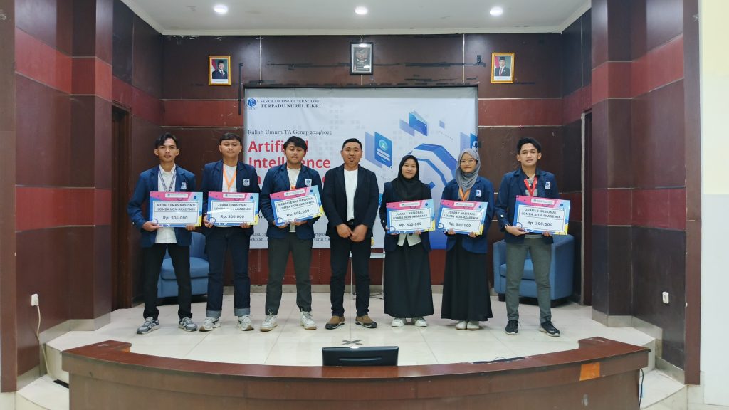 Pemberian Penghargaan Mahasiswa Berprestasi Akademik dan Non-Akademik STT Terpadu Nurul Fikri Semester Genap 2025
