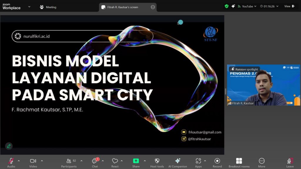 LPPM STT-NF Sukses menyelenggarakan Pekan Pengmas Batch 2 Tahun 2025 bertajuk Inovasi Digital sebagai Strategi Peningkatan Daya Saing Masyarakat