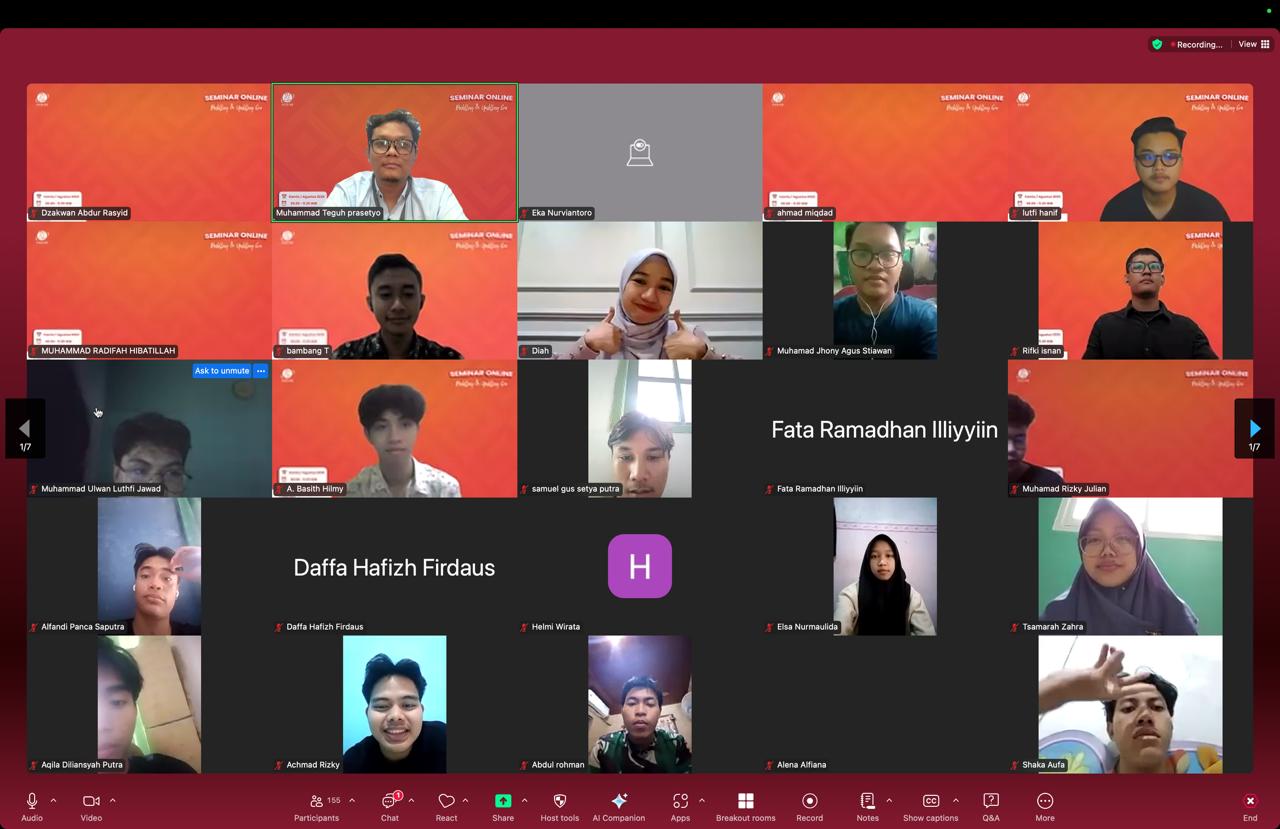 Seminar Daring STT-NF: Reskilling & Upskilling Era — Kuliah sebagai Aktualisasi Diri