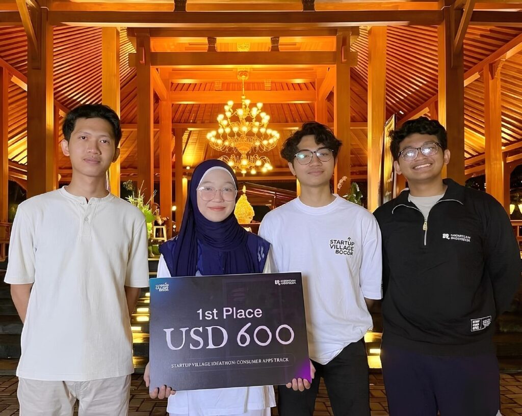 Mahasiswa STT Terpadu Nurul Fikri Raih Juara 1 di Ajang Startup Village 2026 Ideathon