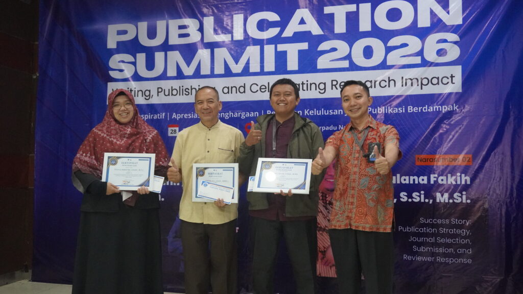 STT Terpadu Nurul Fikri Gelar Publication Summit 2026, Apresiasi Puluhan Karya Ilmiah Mahasiswa yang Berdampak